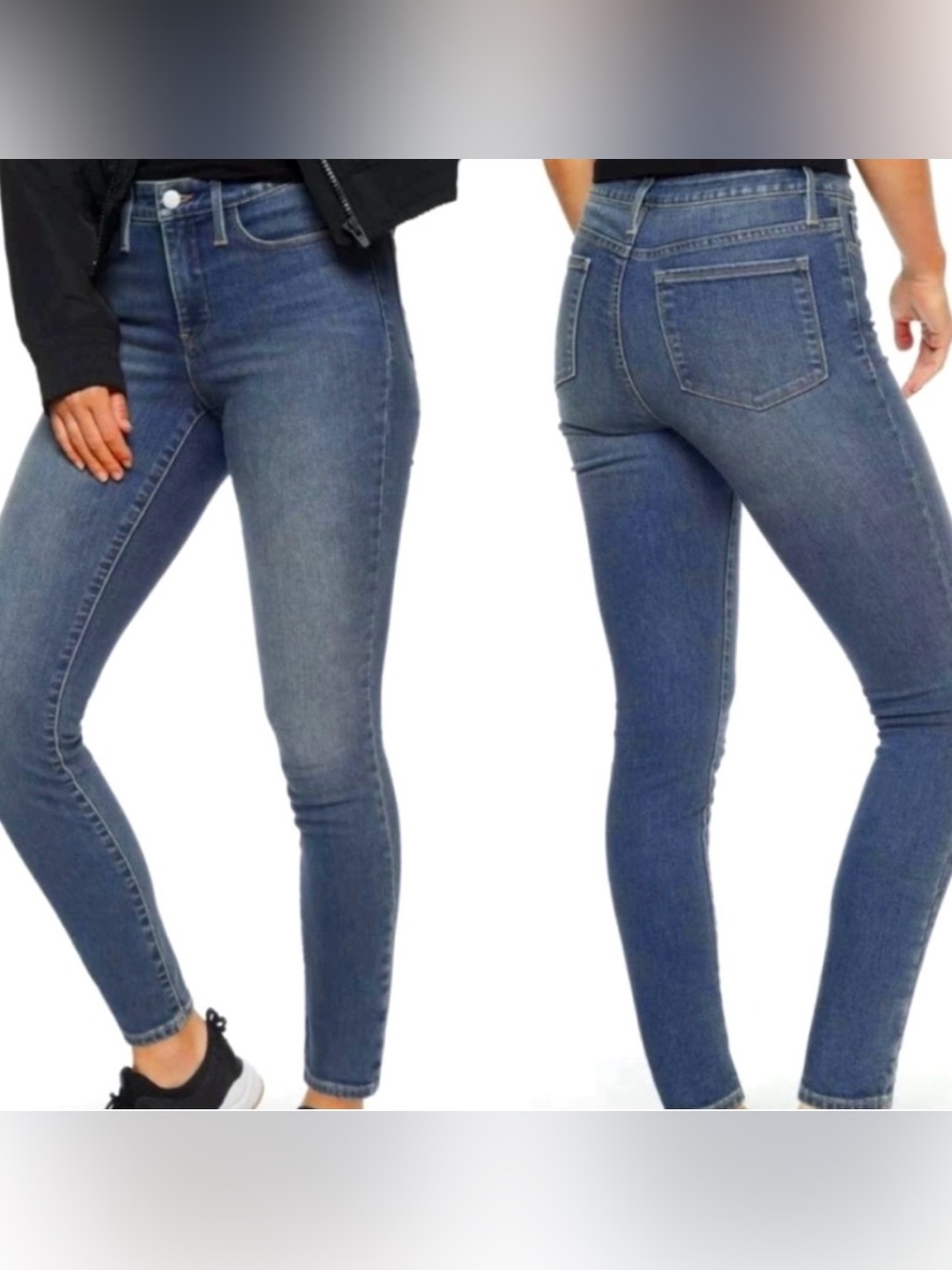 NWT Athleta Sculptek Skinny Jean in Azure Wash